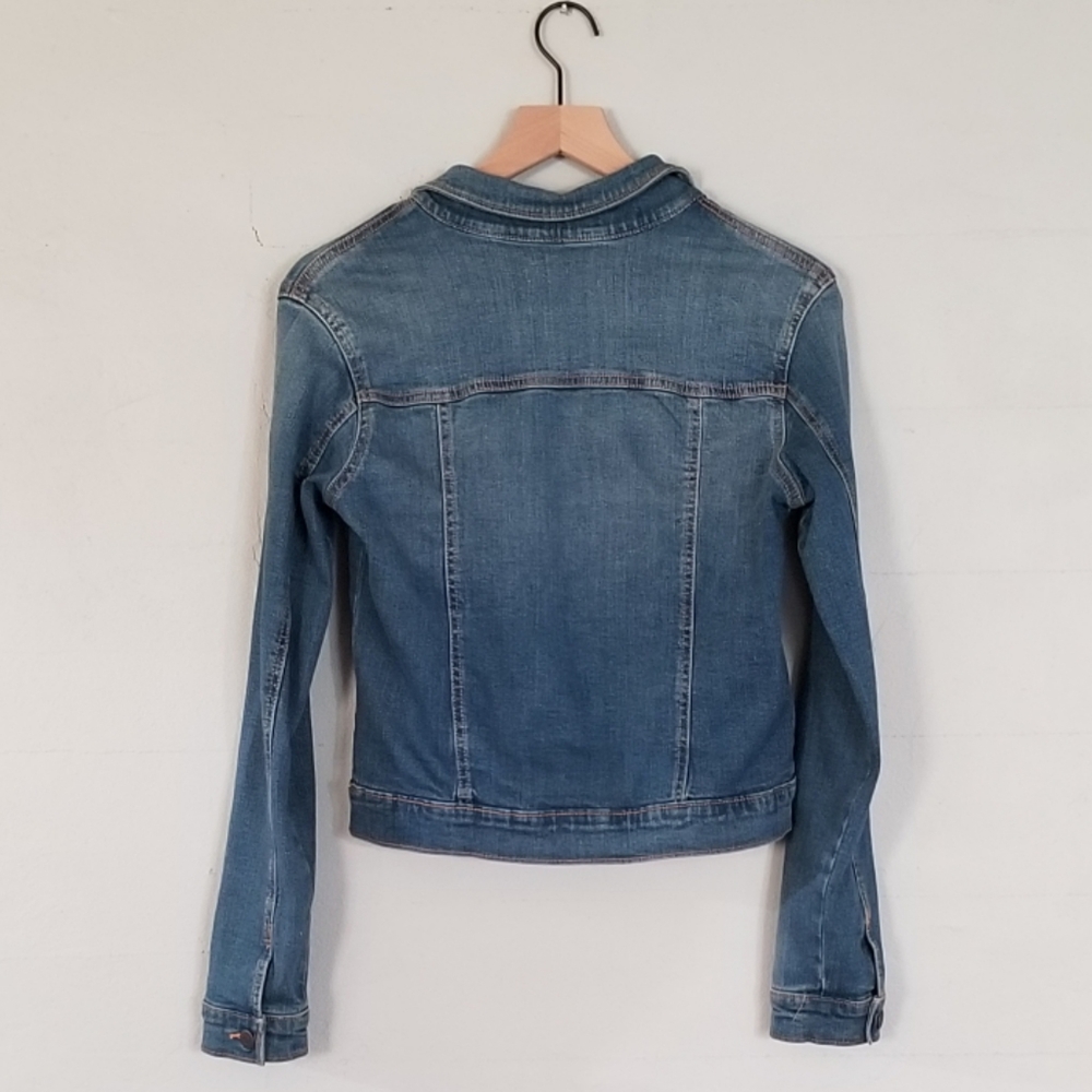 Old Navy | Medium Wash Denim Girl's Jacket | XXL (16) - Picture 3 of 6